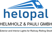 Helopal – Leuchten für Schienenfahrzeuge Logo